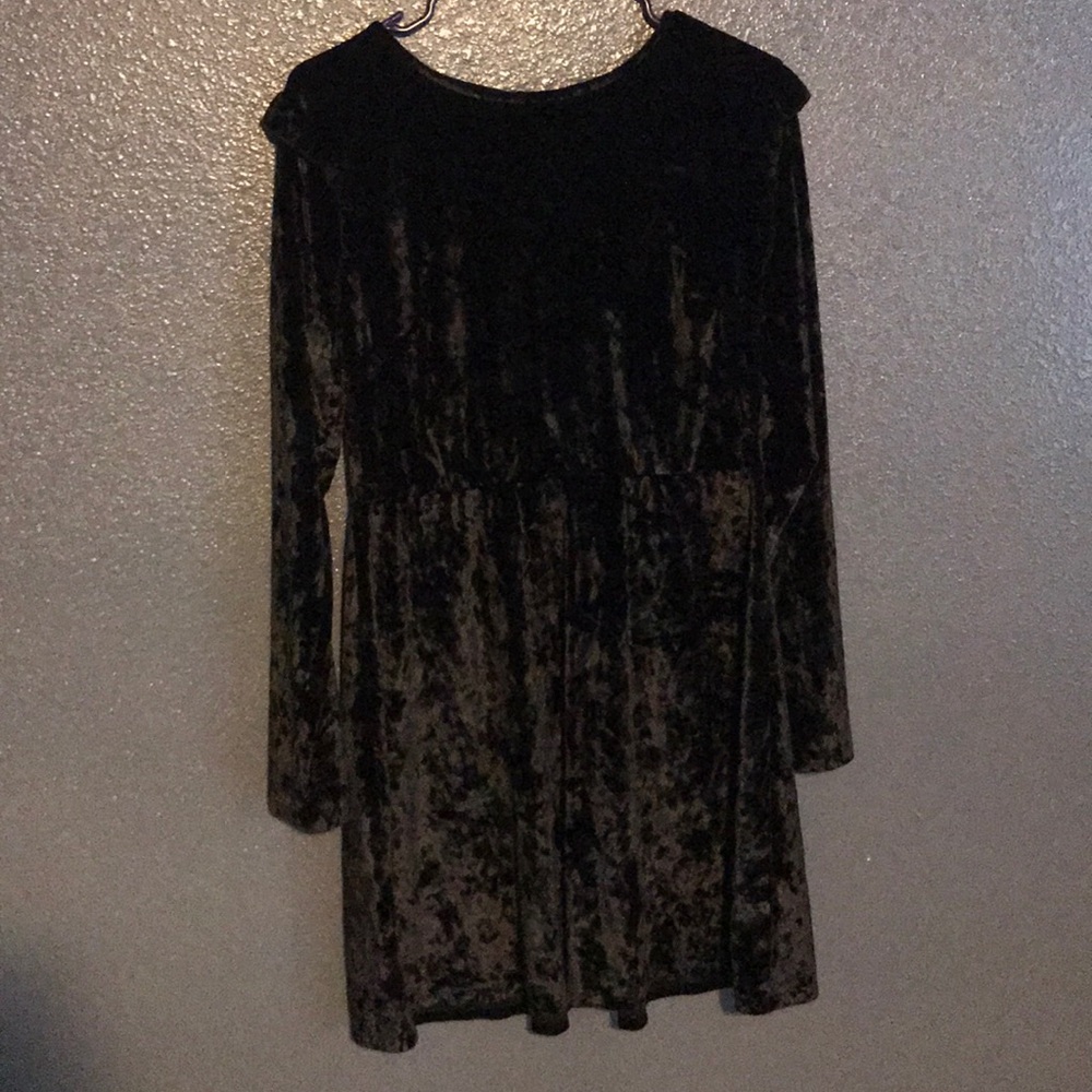 Suede dress